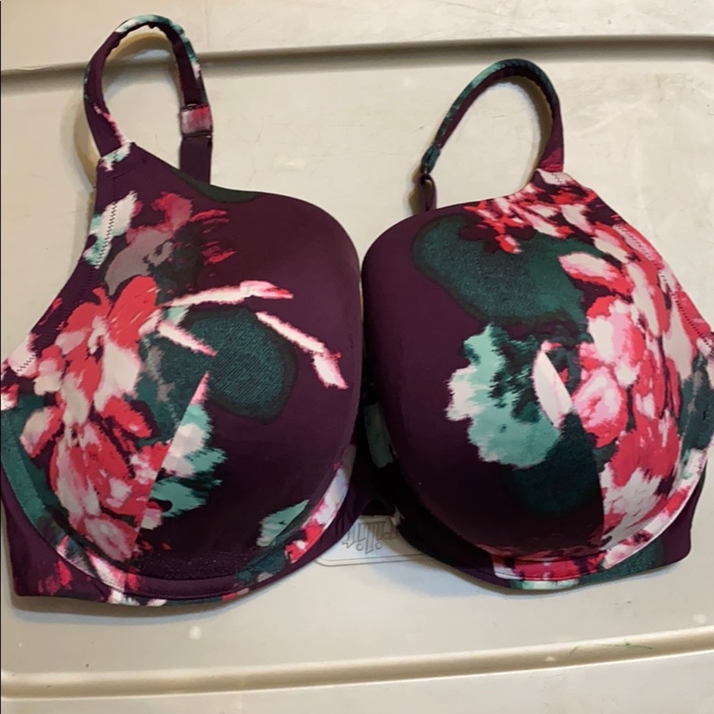 Cacique Floral Full Coverage Bra, 40G